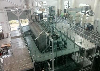 The MAN B&W 6SME-B9 that forms the centrepiece of Shanghai Maritime University’s engine room integrated laboratory