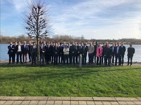 HAZID workshop members in Copenhagen led by BV Marine & Offshore's Panos Koutsourakis and Diane Ruf.