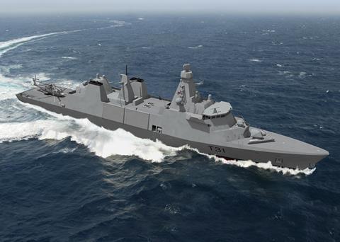 The Type 31 frigate Photo: MAN ES