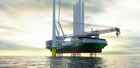 The Atlas-C class, a titan for windfarm projects. (credit: Knud E Hansen).