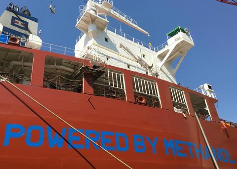 DNV GL’s AFI platform will help ship owners source methanol Photo: Waterfront Shipping/Methanex