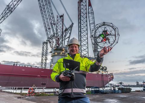 RIMS is offering a new inspection service focused on drones and ROVs Photo: RIMS