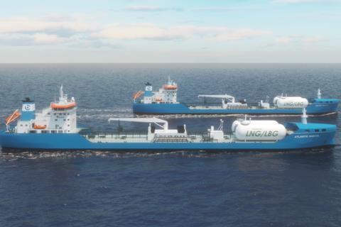 Bitumen/oil product tankers to be built by Wuhu. (image credit: FKAB).