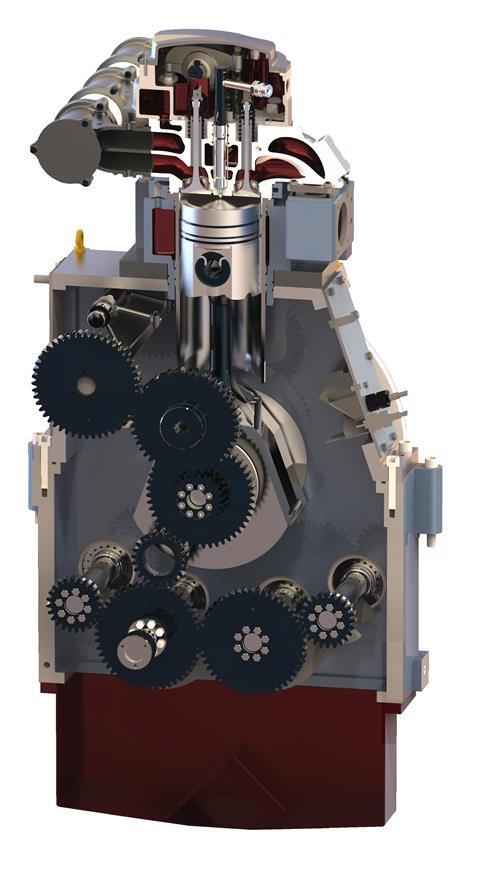 Technomot’s engine aims to meet IMO Tier 3 with no after-treatment devices