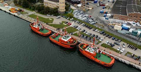 Delivery of three new ASD Tugs to Poland’s WUZ Port and Maritime Services