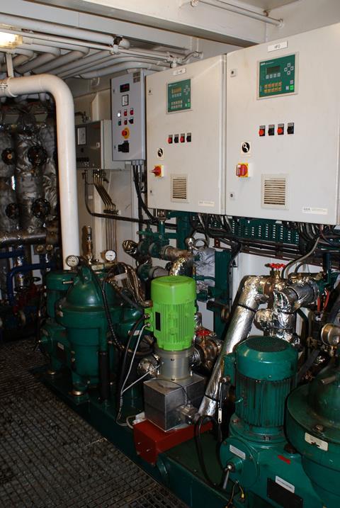 The IPCO fuel treatment equipment