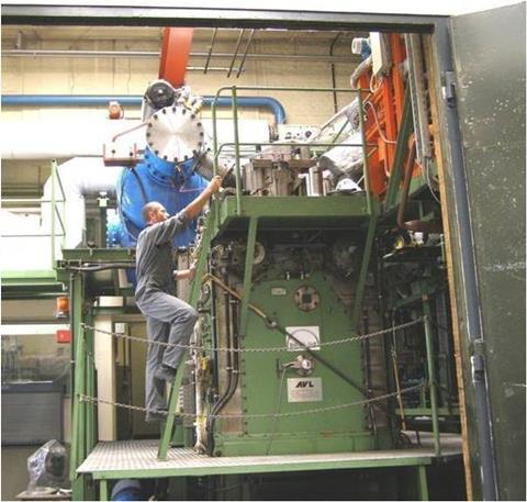 EGR tests were carried out on a single-cylinder test engine 1L 32/44 CR