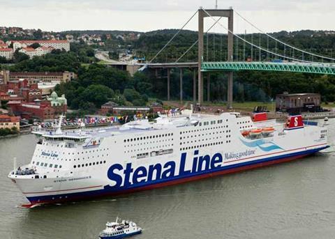 There are currently eight ships trading internationally operating on Methanol as fuel including the ropax Stena Germanica Photo: Stena Line
