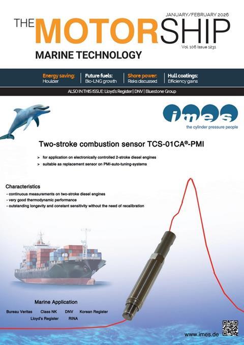 The Motorship Cover January-February 2026